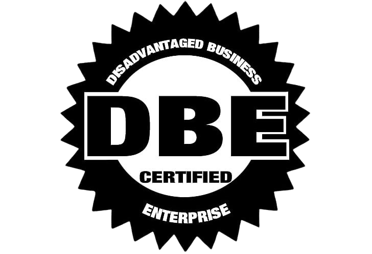 DBE Certified — Disadvantaged Business Enterprise